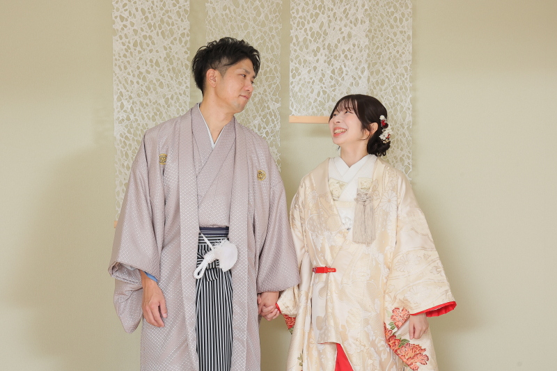 手繋ぎショット