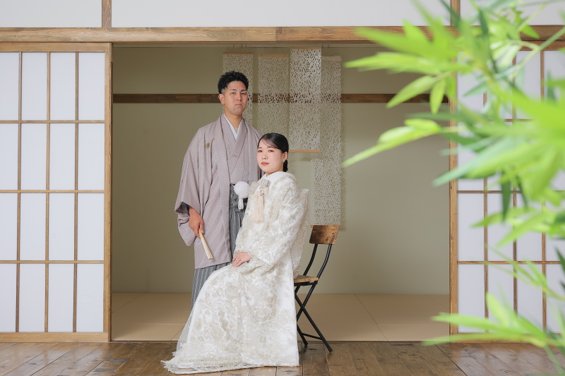 全身のショット（和装）