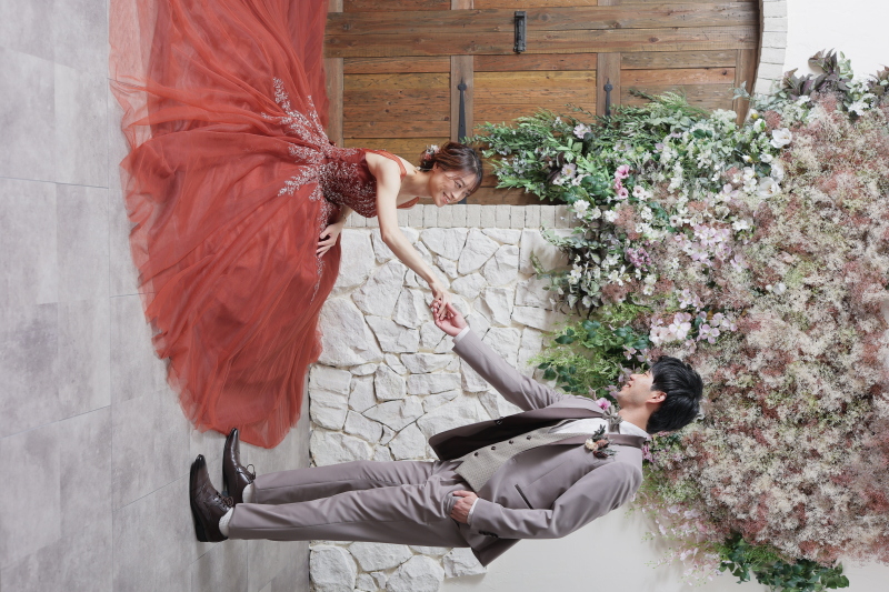 【ANTIQUE】flower door