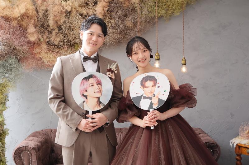 グッズと一緒に