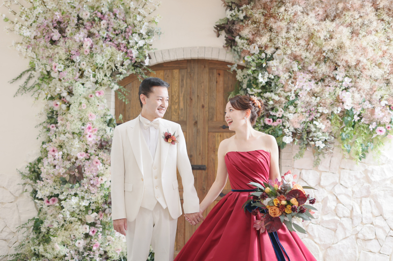 【ANTIQUE】flower door