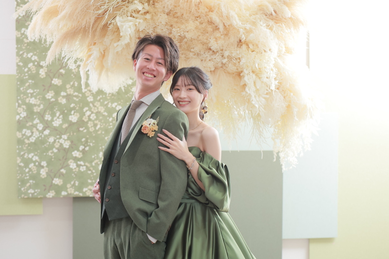 【ANTIQUE】green wall　