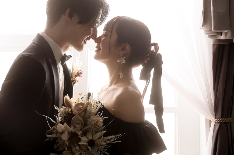 洋装2着スタジオ撮影