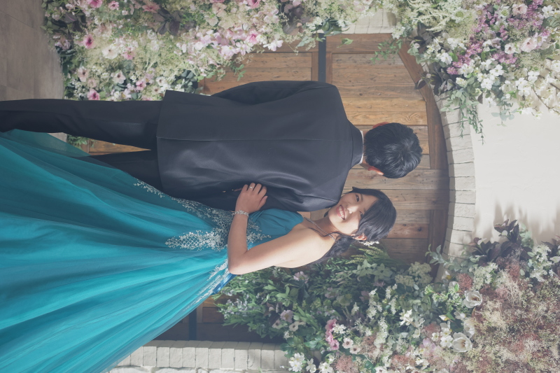 【ANTIQUE】flower door