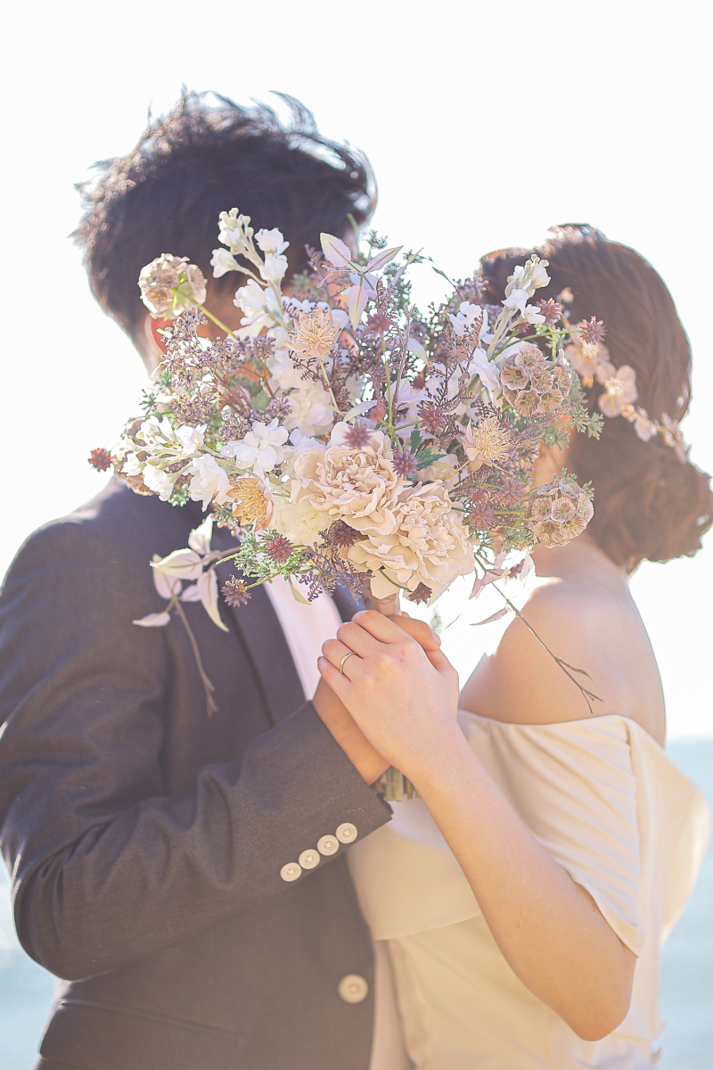 顔隠しショット