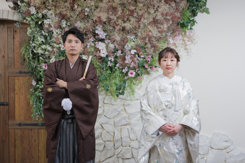 【ANTIQUE】flower door