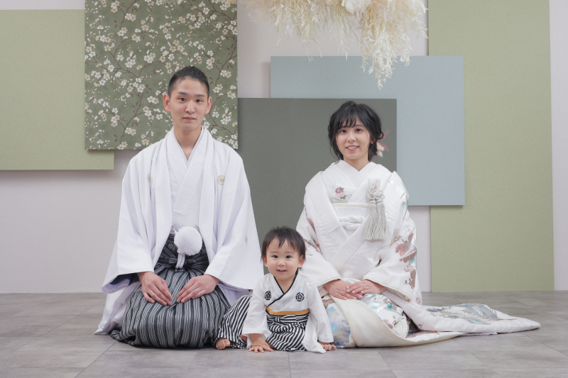 和洋装2着スペシャルプラン（お子様との記念撮影）