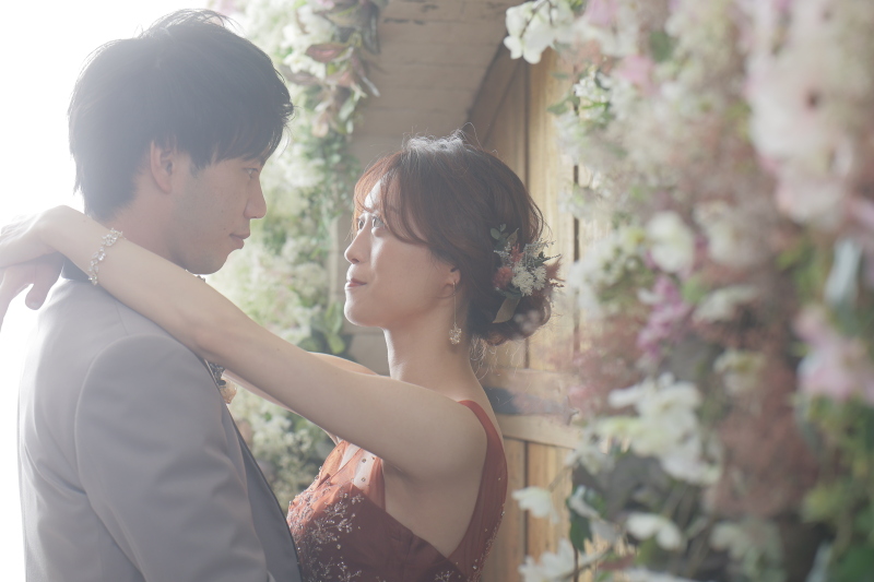 【ANTIQUE】flower door