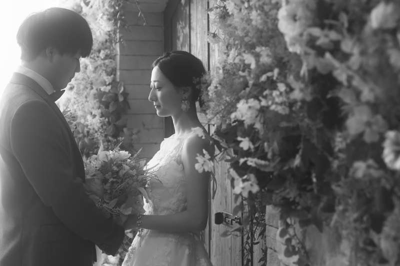 【ANTIQUE】flower door