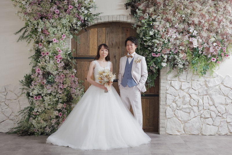 【ANTIQUE】flower door