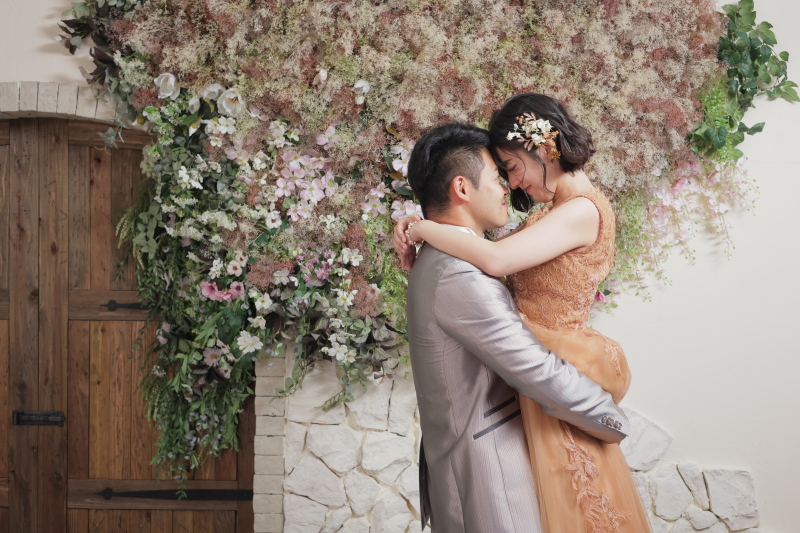 【ANTIQUE】flower door