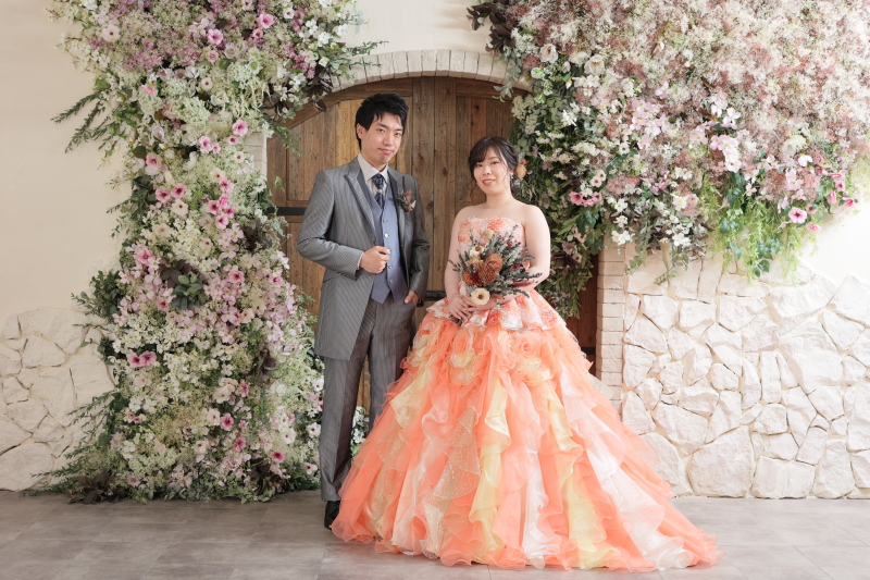 【ANTIQUE】flower door