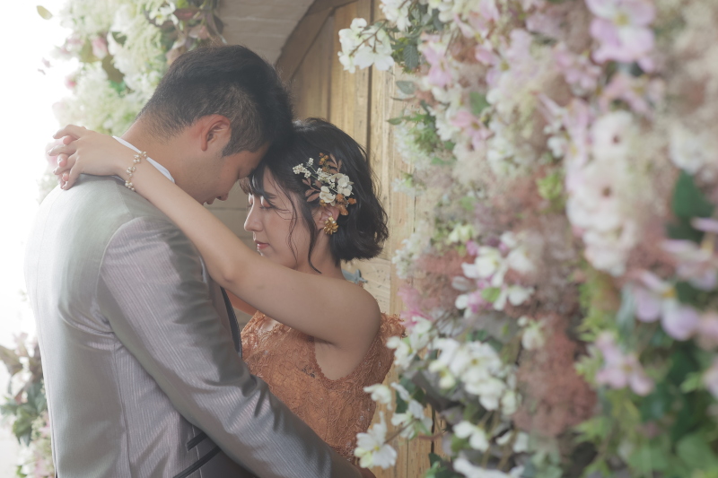 【ANTIQUE】flower door