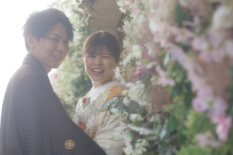 【ANTIQUE】flower door