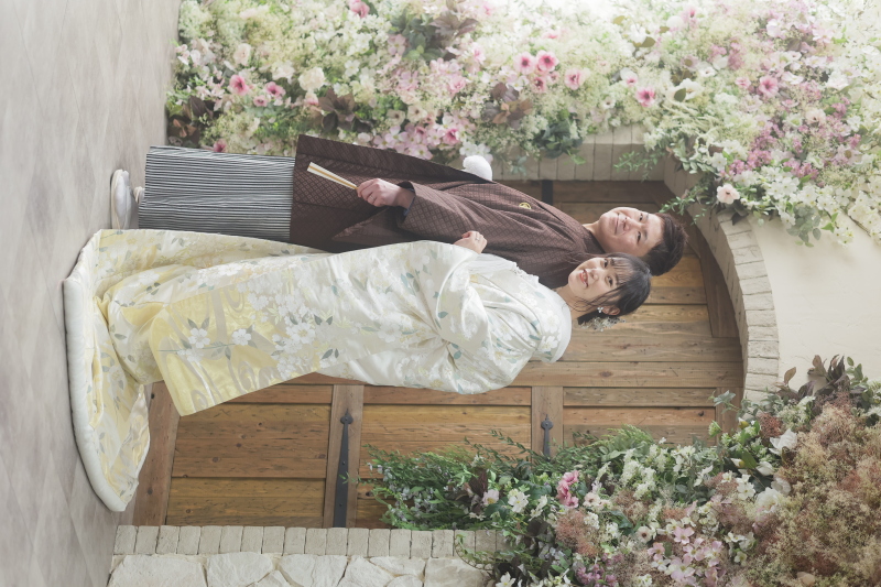 【ANTIQUE】flower door