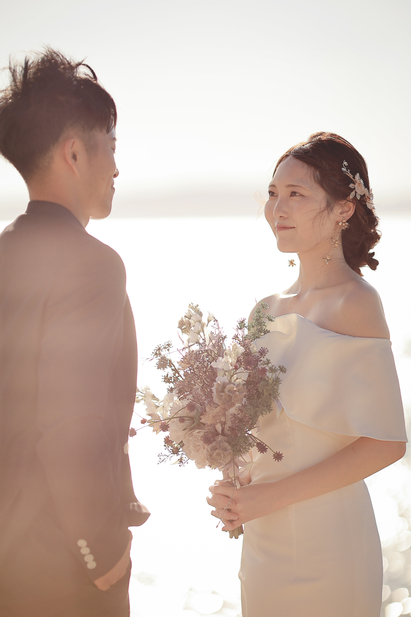 互いを見つめて