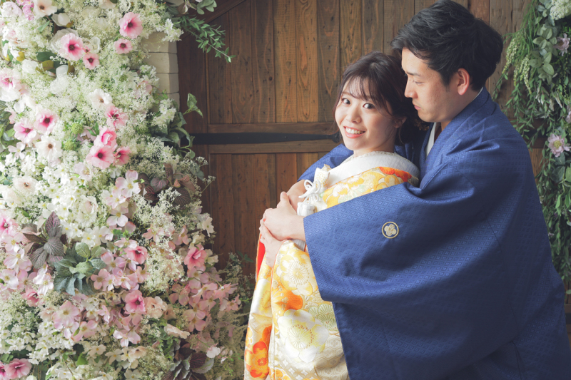 【ANTIQUE】flower door