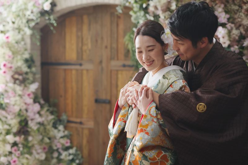 【ANTIQUE】flower door