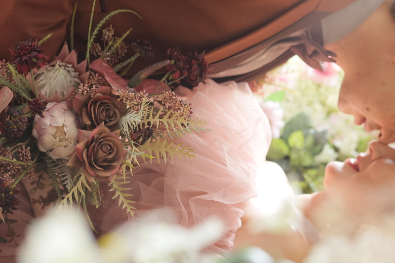 お鼻をくっつけて