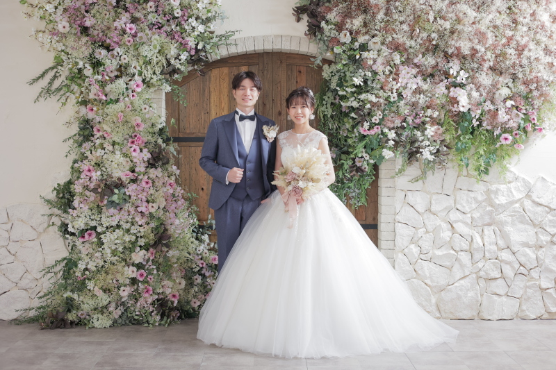 【ANTIQUE】flower door