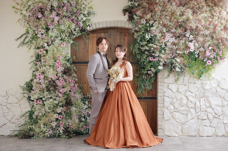 【ANTIQUE】flower door