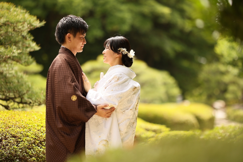 向かい合わせショット