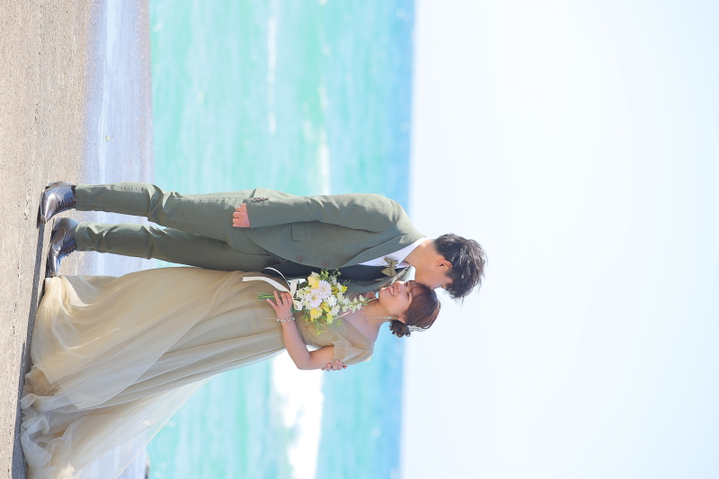 おでこにキスショット