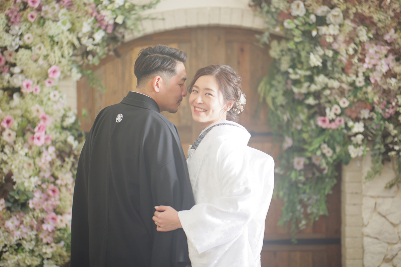 【ANTIQUE】flower door