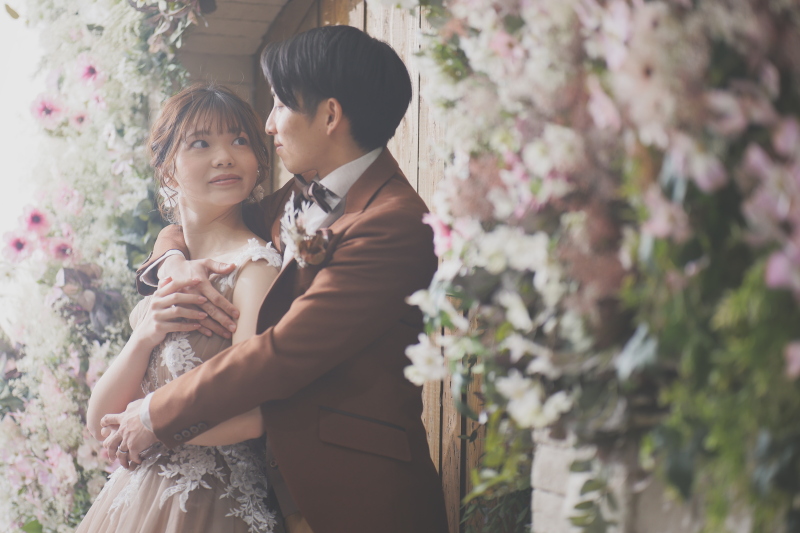 【ANTIQUE】flower door