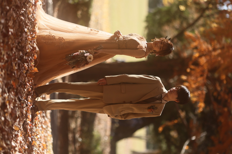 落ちてる葉っぱが絨毯みたい☆