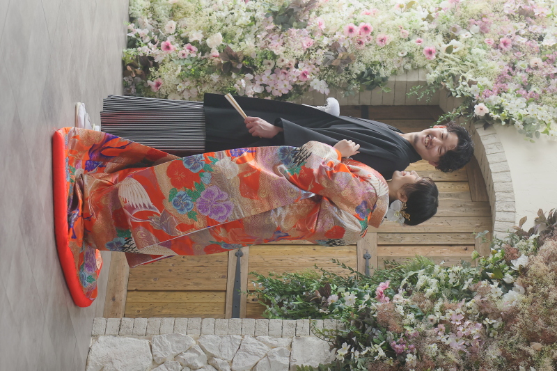 【ANTIQUE】flower door