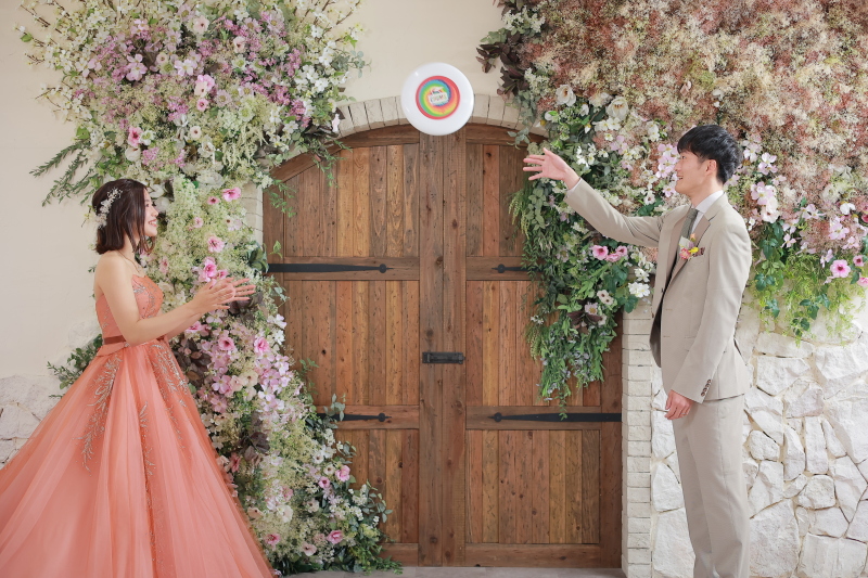 【ANTIQUE】flower door