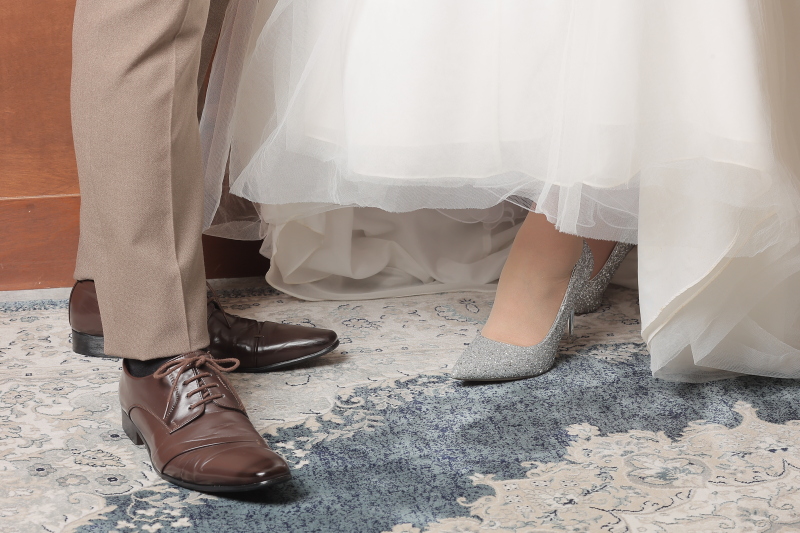 足元のショット