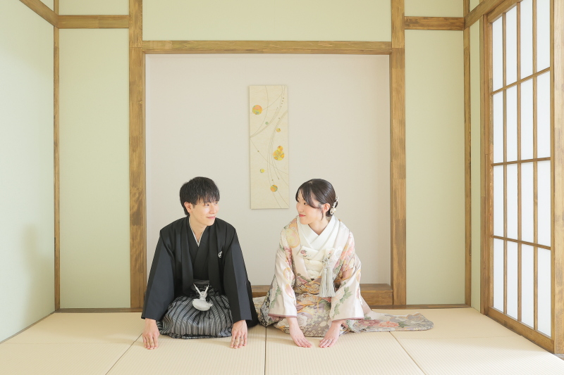 お辞儀ショット