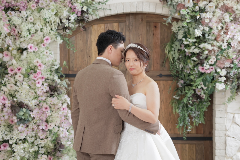 【ANTIQUE】flower door
