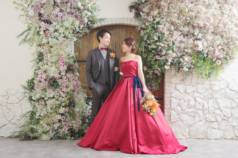 【ANTIQUE】flower door