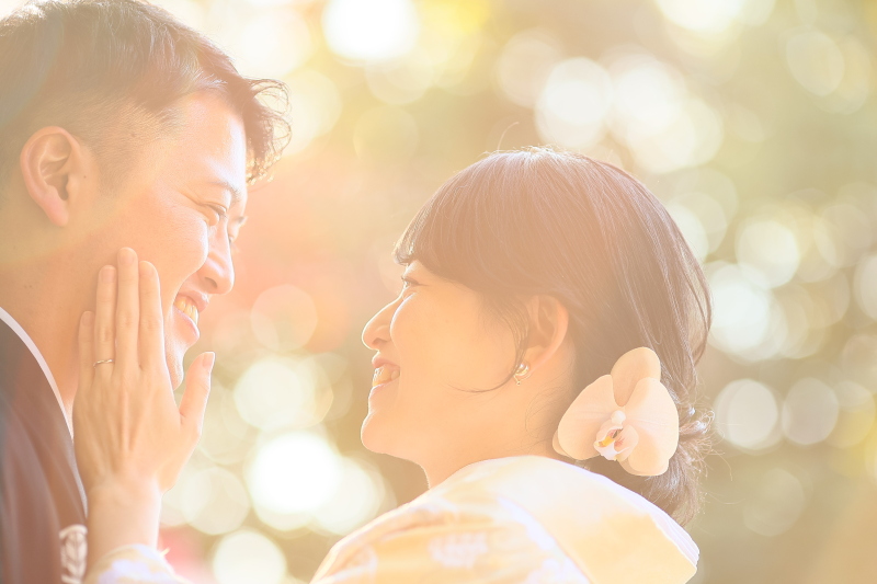 向かい合わせショット