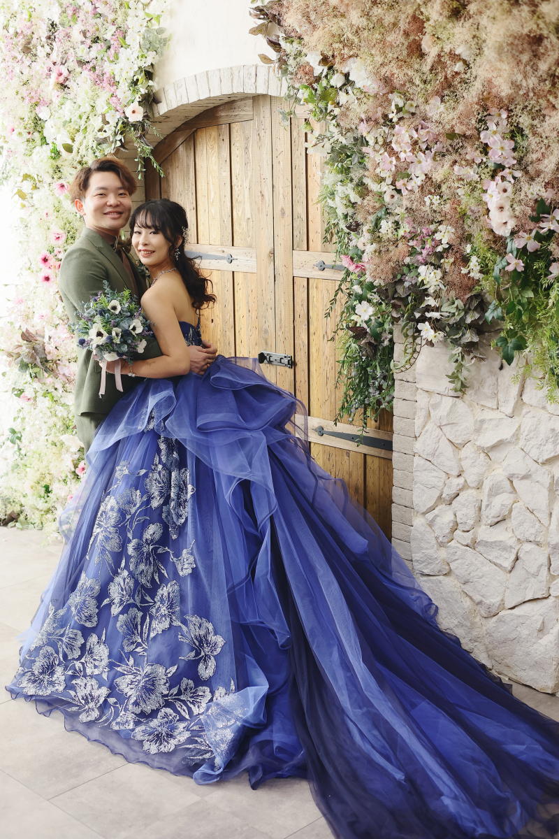 【ANTIQUE】flower door