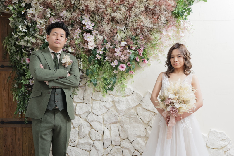 【ANTIQUE】flower door