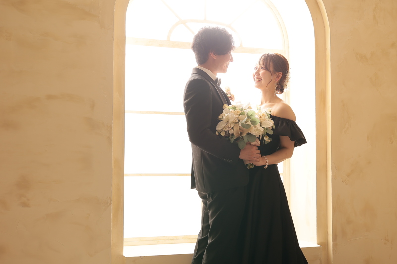 向かい合わせショット