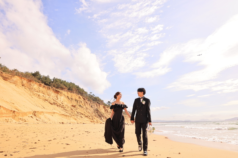 お散歩デートショット