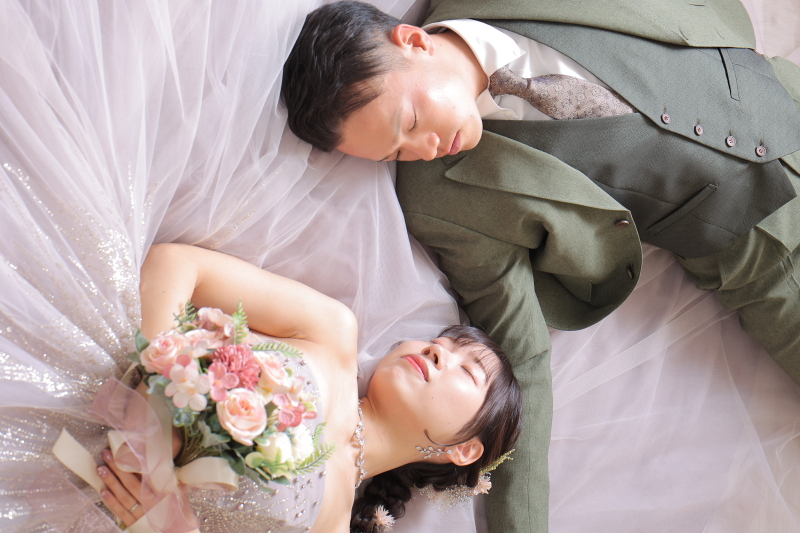 寝転びショット