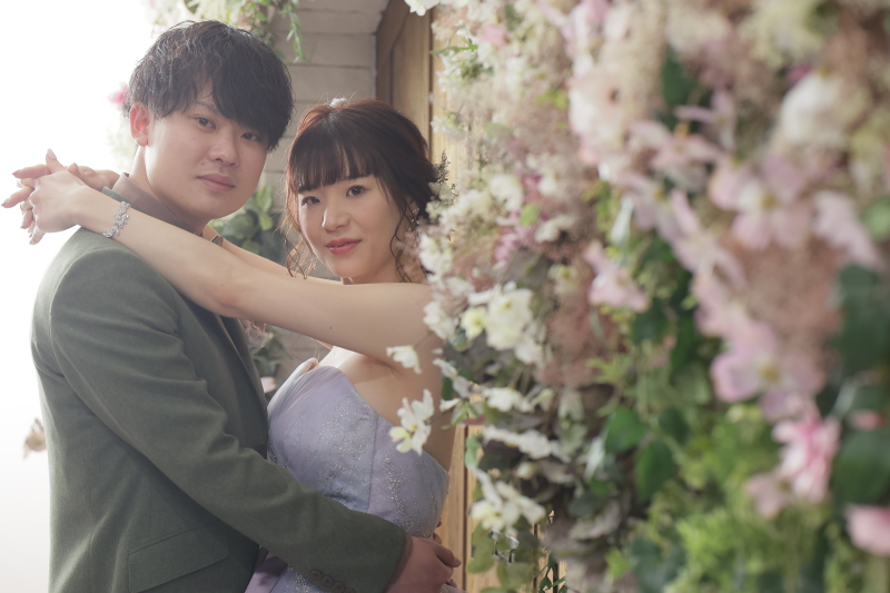 【ANTIQUE】flower door