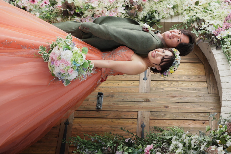 【ANTIQUE】flower door