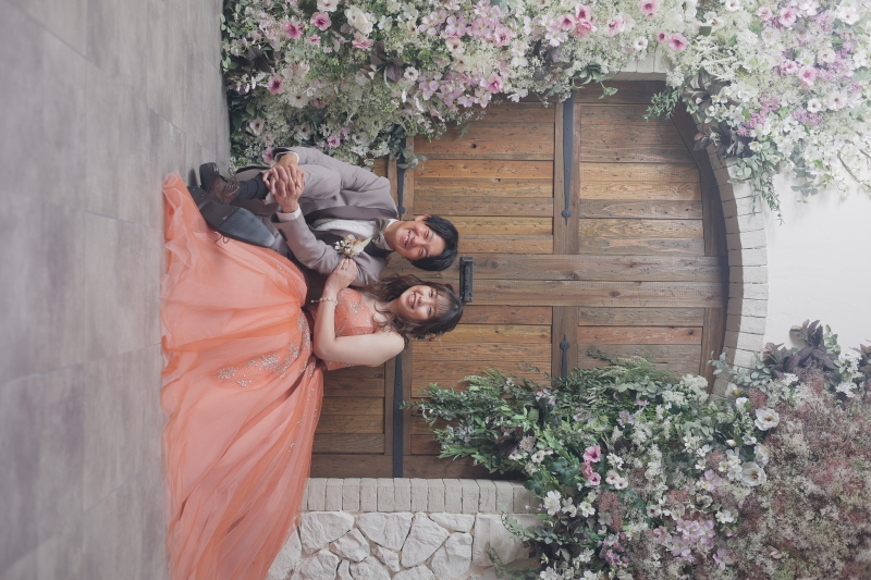 【ANTIQUE】flower door