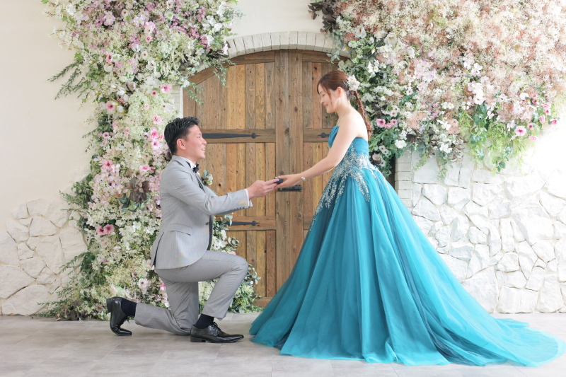 【ANTIQUE】flower door