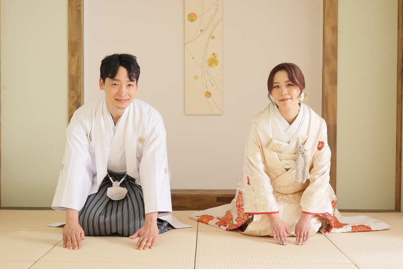 お辞儀ショット