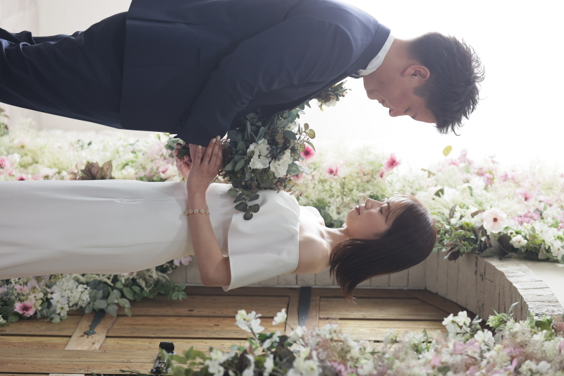 【ANTIQUE】flower door