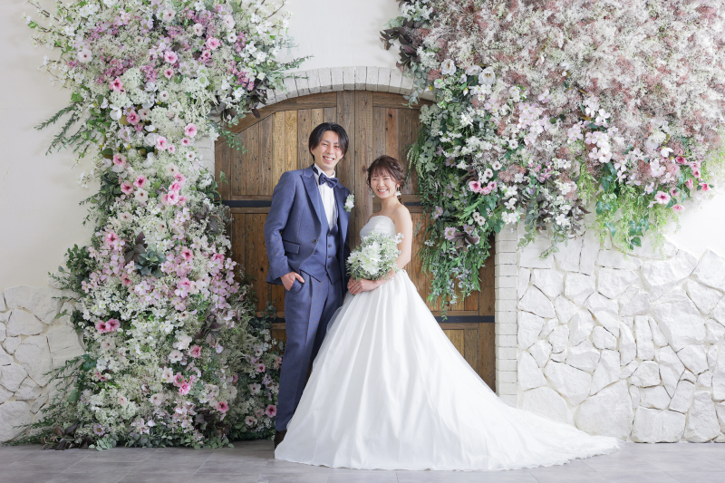 【ANTIQUE】flower door