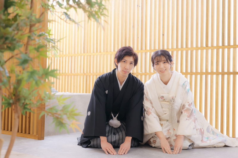 お辞儀ショット